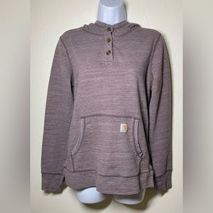 Carhartt Women’s Light Purple Hoodie | Medium
